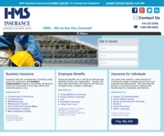 Hmsia.com(HMS Insurance Associates) Screenshot