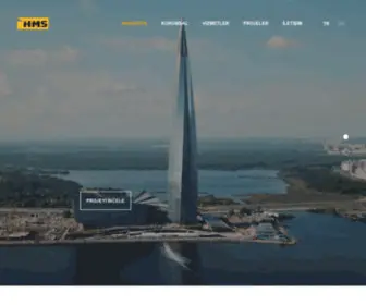 Hmsinsaat.com.tr(HMS İnşaat) Screenshot