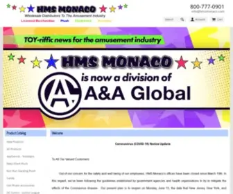 HMsmonaco.com(A&A Global Industries) Screenshot