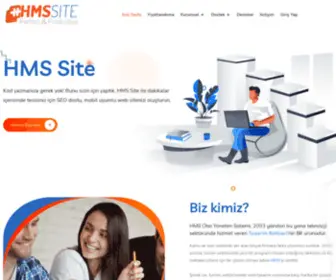 HMssite.com(Hazır Otel Web Sitesi Paketleri) Screenshot