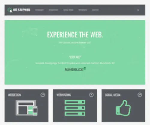 HMstepweb.de(Social Media) Screenshot
