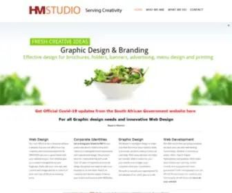 HMstudio.co.za(Website design in alberton) Screenshot