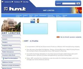 Hmtindia.com(HMT) Screenshot