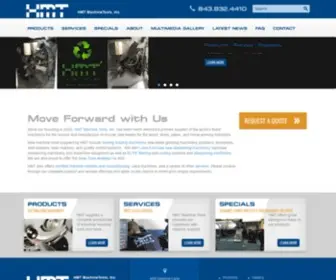 HMtmachinery.com(HMT MachineTools) Screenshot