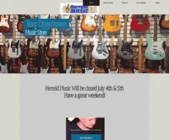 Hmusic.com(Herreid Music) Screenshot