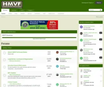 HMVF.co.uk(Historic Military Vehicles Forum) Screenshot