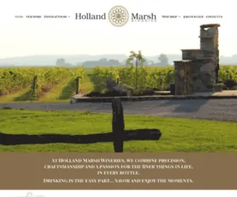 Hmwineries.ca(Holland Marsh Wineries) Screenshot