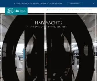 HMY.com(HMY Yachts) Screenshot