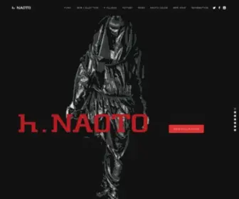 Hnaoto.com(H.NAOTO Official) Screenshot