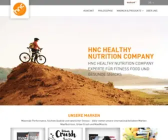 HNC.de(HNC Healthy Nutrition Company) Screenshot