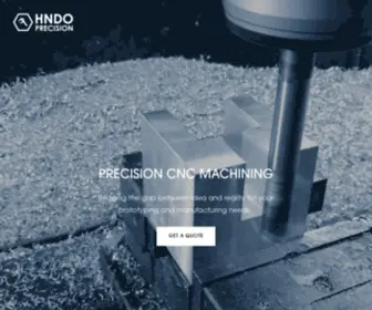 Hndoprecision.com(HNDO PRECISION) Screenshot