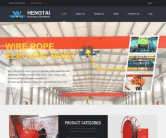 HNHT-Electromagnet.com(Henan Hengtai Hoisting Equipment Co) Screenshot