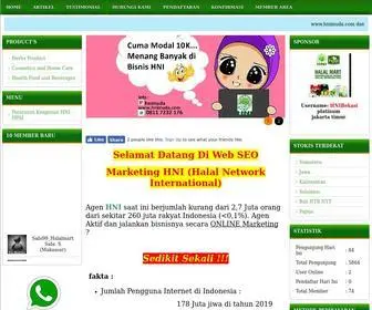 Hnimuda.com(HNI HPAI Halal Network International) Screenshot