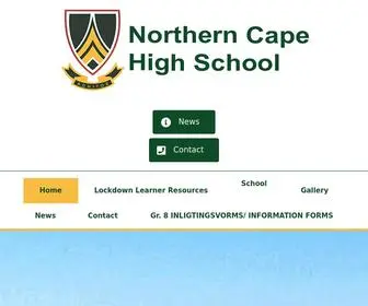 HNK.co.za(Northern Cape Highschool) Screenshot