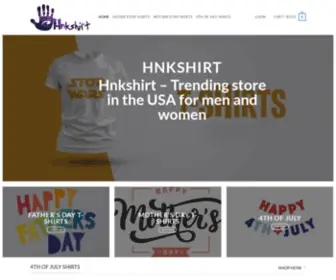 HNKshirt.com(Trending store in the USA for men and women) Screenshot