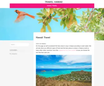 Hnlairportweb.com(Tours for Hawaii) Screenshot