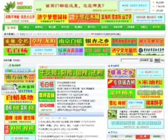 HNMMW.com(中国绿化苗木网) Screenshot