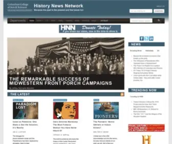 HNN.us(History News Network) Screenshot