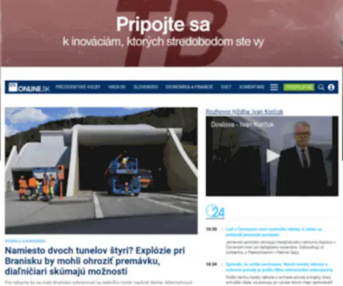 Hnonline.sk(Správy) Screenshot