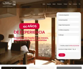 Hnos-Almansa.net(Carpintería Metálica y Aluminio) Screenshot