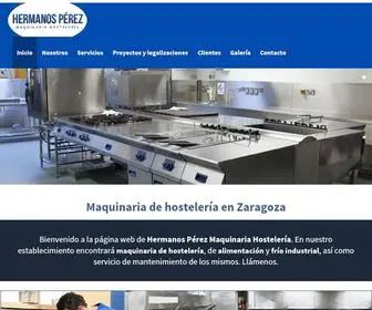 Hnosperez.net(Maquinaria) Screenshot