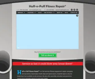 HNpfit.com(Huff-n-Puff Fitness Repair) Screenshot