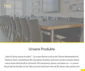 HNS.berlin(Hns hardware netzwerke software GmbH) Screenshot