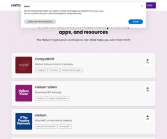 HNtnetwork.io(HNT Network) Screenshot