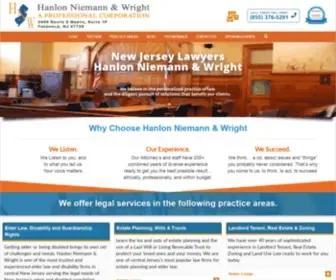 HNwlaw.com(New Jersey Lawyers) Screenshot