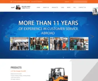 HNXDCC.com(HENAN JINGCHENG XIANDAI FORKLIFT CO) Screenshot