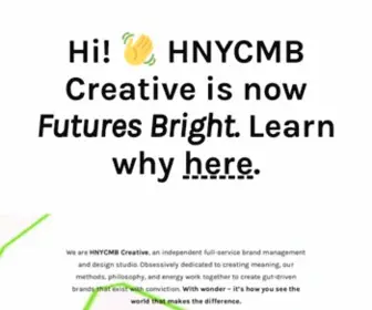 HNYCMBcreative.com(HNYCMB Creative) Screenshot