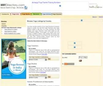 HNydirectory.com(Yoga Teacher) Screenshot