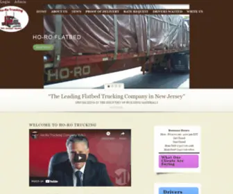 HO-RO.com(Ho-Ro Trucking) Screenshot