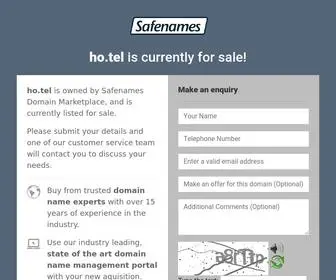 HO.tel(For Sale) Screenshot