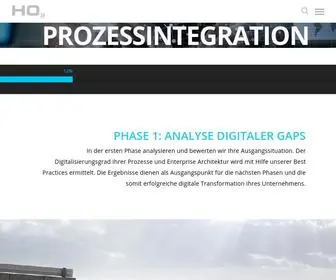 HO2-GMBH.de(Agentur für digitale Prozessintegration) Screenshot