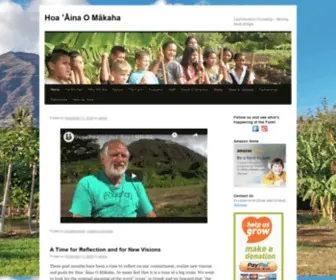 Hoaainaomakaha.org(Hoa Aina O Makaha) Screenshot