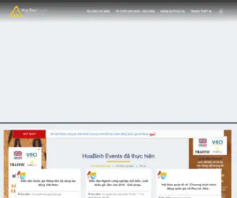 Hoabinhevents.com(Công) Screenshot