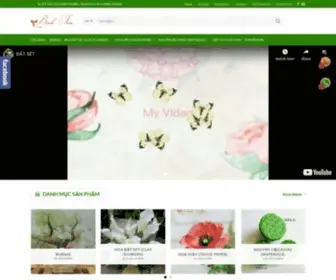 Hoadatsetbinhtien.com(Hoa đất sét) Screenshot