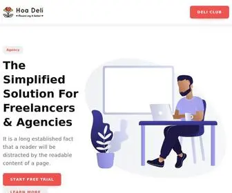 Hoadeli.com(Hoa Deli) Screenshot