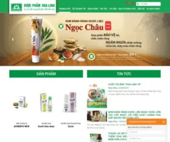 Hoalinhpharma.com.vn(Dược hoa linh) Screenshot