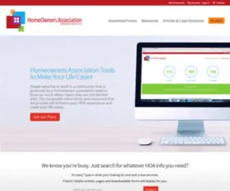 Hoamemberservices.com(HOA Member Services) Screenshot