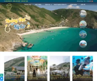 Hoangdatkyco.vn(Khu Du Lịch Nghỉ Dưỡng Kỳ Co) Screenshot