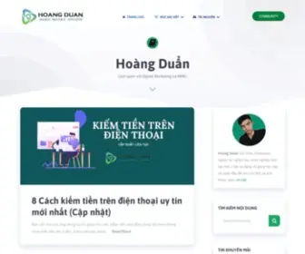 Hoangduan.com(Hoàng Duẩn) Screenshot