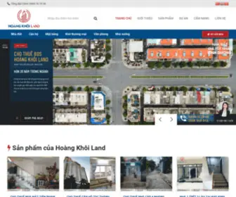 Hoangkhoiland.com.vn(Hoàng Khôi Land) Screenshot