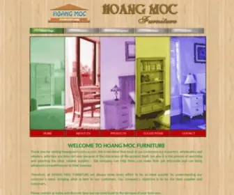 HoangmocFurniture.com(Hoang Moc Furniture) Screenshot