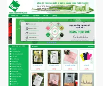 Hoangthinhphatplastic.com(Công Ty Sản Xuất In Bao Bì tại TPHCM) Screenshot