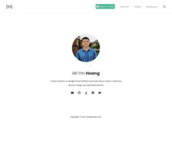 Hoangtrinhj.com(Hoang Trinh) Screenshot