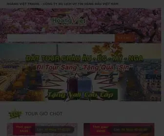 HoangViettravel.com.vn(Du lịch Hoàng Việt Travel) Screenshot