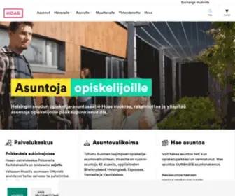 Hoas.fi(Asuntoja opiskelijoille) Screenshot