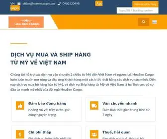 Hoasencargo.com(Hoa Sen CarGo) Screenshot